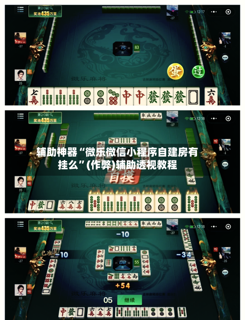 辅助神器“微乐微信小程序自建房有挂么”(作弊)辅助透视教程-第3张图片
