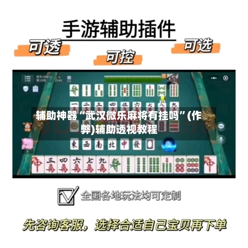 辅助神器“武汉微乐麻将有挂吗”(作弊)辅助透视教程-第2张图片