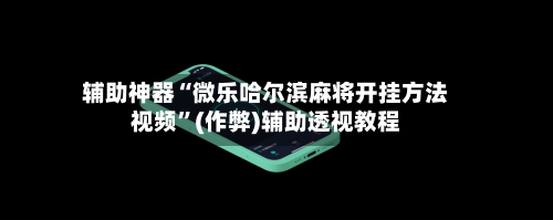 辅助神器“微乐哈尔滨麻将开挂方法视频”(作弊)辅助透视教程-第3张图片