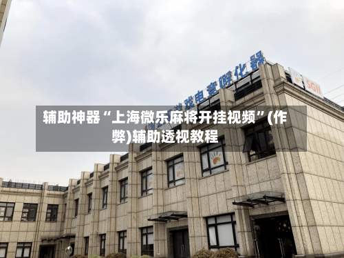 辅助神器“上海微乐麻将开挂视频”(作弊)辅助透视教程