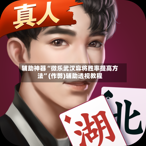 辅助神器“微乐武汉麻将胜率提高方法”(作弊)辅助透视教程