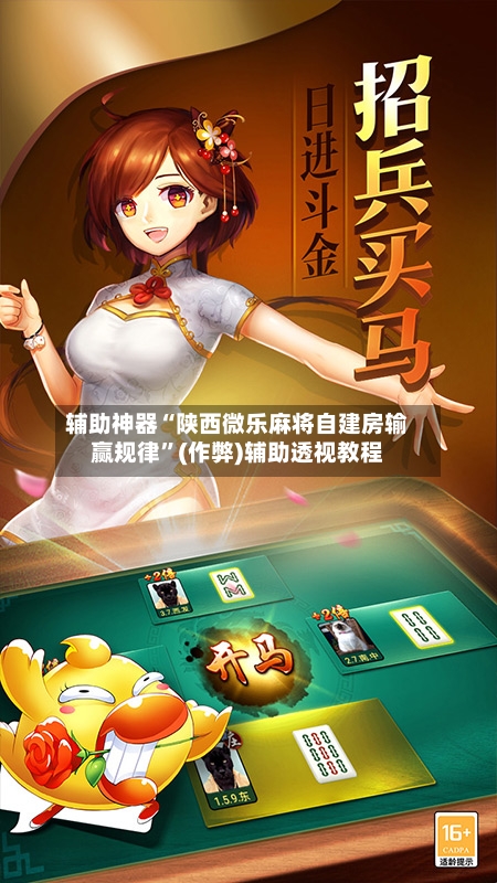 辅助神器“陕西微乐麻将自建房输赢规律”(作弊)辅助透视教程-第3张图片