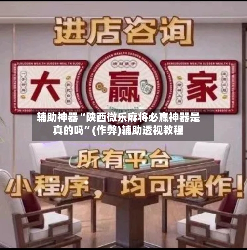 辅助神器“陕西微乐麻将必赢神器是真的吗”(作弊)辅助透视教程