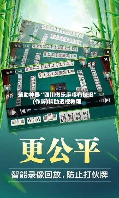辅助神器“四川微乐麻将有挂没”(作弊)辅助透视教程-第3张图片