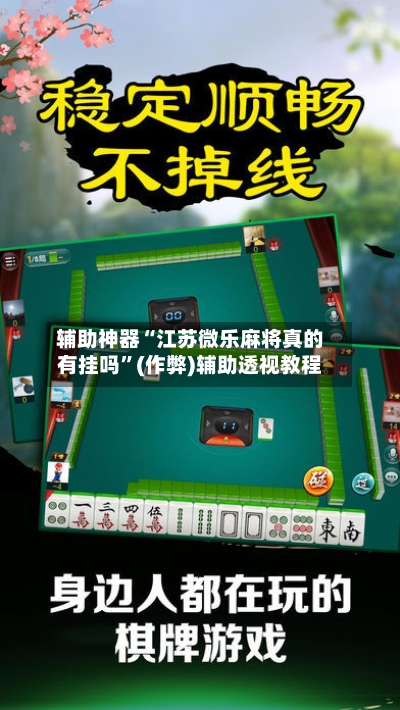 辅助神器“江苏微乐麻将真的有挂吗”(作弊)辅助透视教程-第3张图片