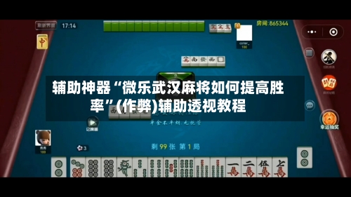 辅助神器“微乐武汉麻将如何提高胜率	”(作弊)辅助透视教程-第2张图片
