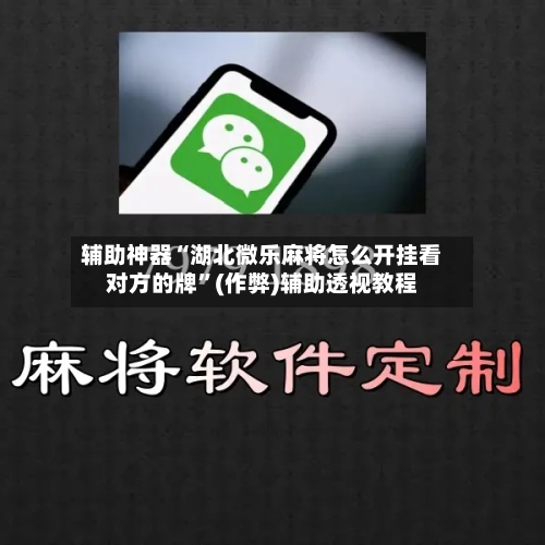 辅助神器“湖北微乐麻将怎么开挂看对方的牌”(作弊)辅助透视教程-第2张图片