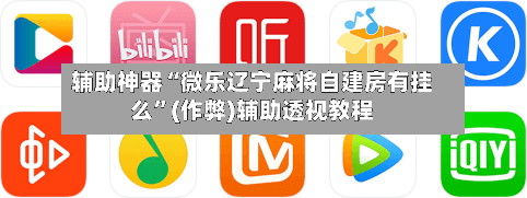 辅助神器“微乐辽宁麻将自建房有挂么”(作弊)辅助透视教程-第3张图片