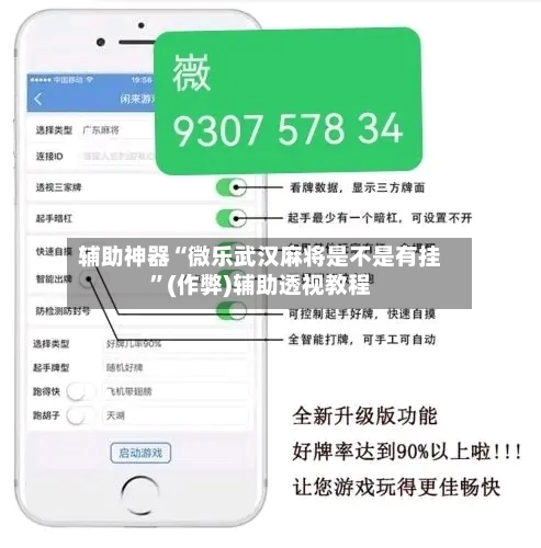 辅助神器“微乐武汉麻将是不是有挂”(作弊)辅助透视教程-第3张图片