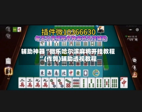 辅助神器“微乐哈尔滨麻将开挂教程	”(作弊)辅助透视教程-第2张图片