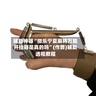 辅助神器“微乐宁夏麻将万能开挂器是真的吗”(作弊)辅助透视教程-第2张图片