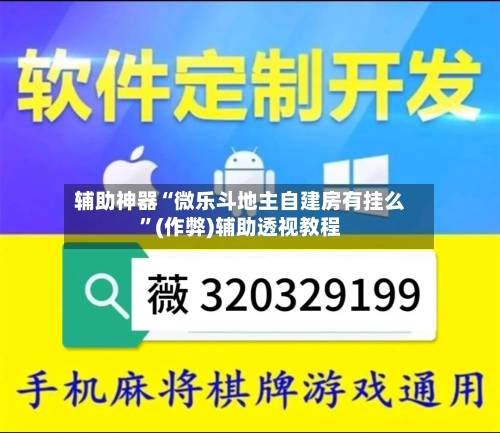 辅助神器“微乐斗地主自建房有挂么”(作弊)辅助透视教程-第2张图片