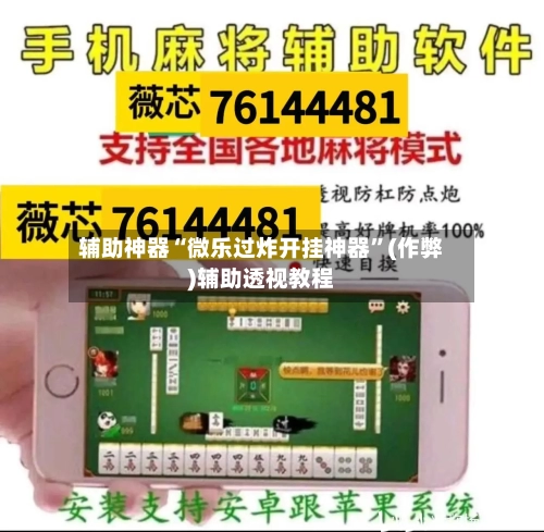 辅助神器“微乐过炸开挂神器”(作弊)辅助透视教程
