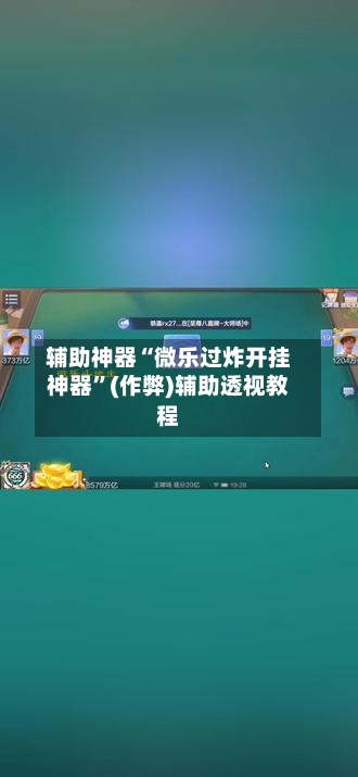 辅助神器“微乐过炸开挂神器”(作弊)辅助透视教程-第2张图片