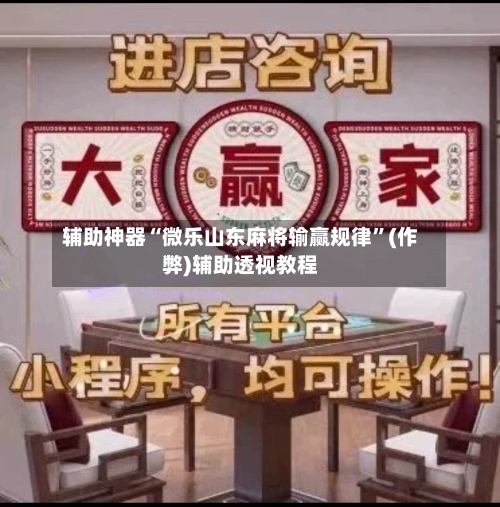 辅助神器“微乐山东麻将输赢规律”(作弊)辅助透视教程