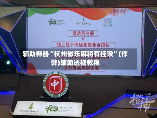 辅助神器“杭州微乐麻将有挂没”(作弊)辅助透视教程-第2张图片