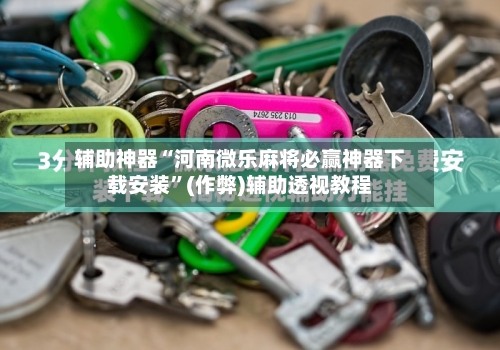 辅助神器“河南微乐麻将必赢神器下载安装”(作弊)辅助透视教程-第2张图片