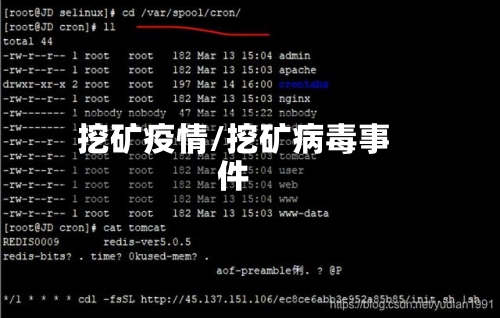 挖矿疫情/挖矿病毒事件