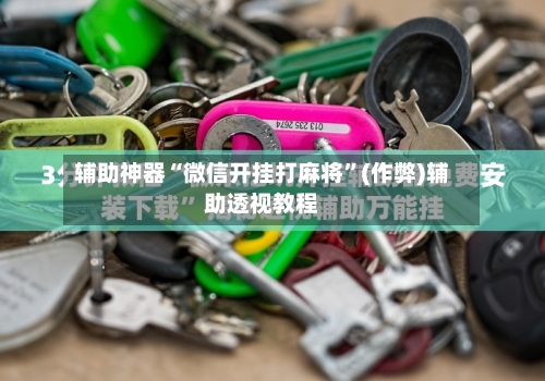 辅助神器“微信开挂打麻将”(作弊)辅助透视教程-第2张图片