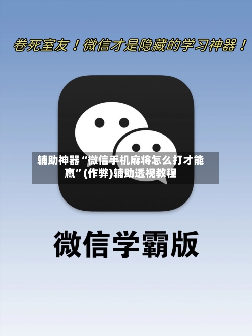 辅助神器“微信手机麻将怎么打才能赢”(作弊)辅助透视教程-第3张图片
