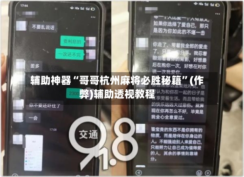 辅助神器“哥哥杭州麻将必胜秘籍”(作弊)辅助透视教程-第2张图片