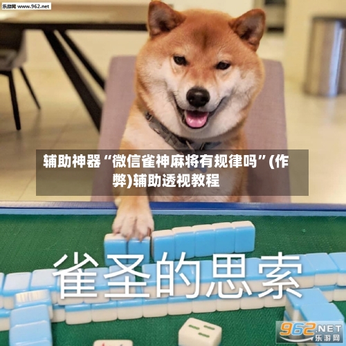 辅助神器“微信雀神麻将有规律吗”(作弊)辅助透视教程-第2张图片