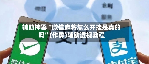 辅助神器“微信麻将怎么开挂是真的吗”(作弊)辅助透视教程-第2张图片