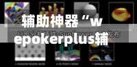 辅助神器“wepokerplus辅助器下载	”(作弊)辅助透视教程-第2张图片