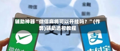 辅助神器“微信麻将可以开挂吗？”(作弊)辅助透视教程-第2张图片