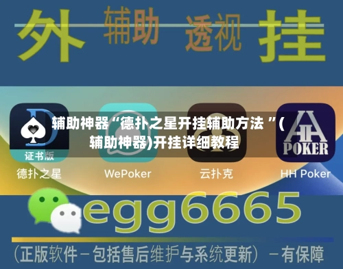 辅助神器“德扑之星开挂辅助方法 ”(辅助神器)开挂详细教程