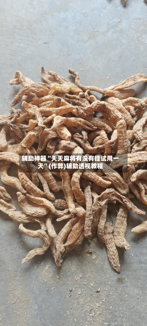 辅助神器“天天麻将有没有挂试用一天”(作弊)辅助透视教程