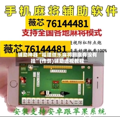 辅助神器“福建微乐麻将到底有没有挂”(作弊)辅助透视教程