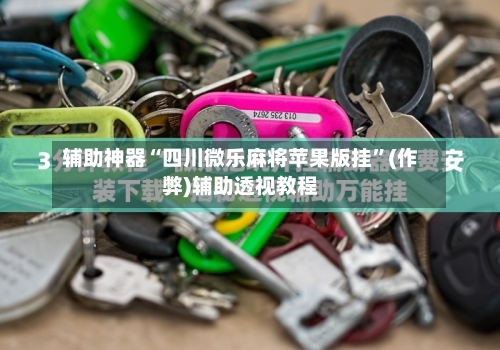辅助神器“四川微乐麻将苹果版挂”(作弊)辅助透视教程-第3张图片