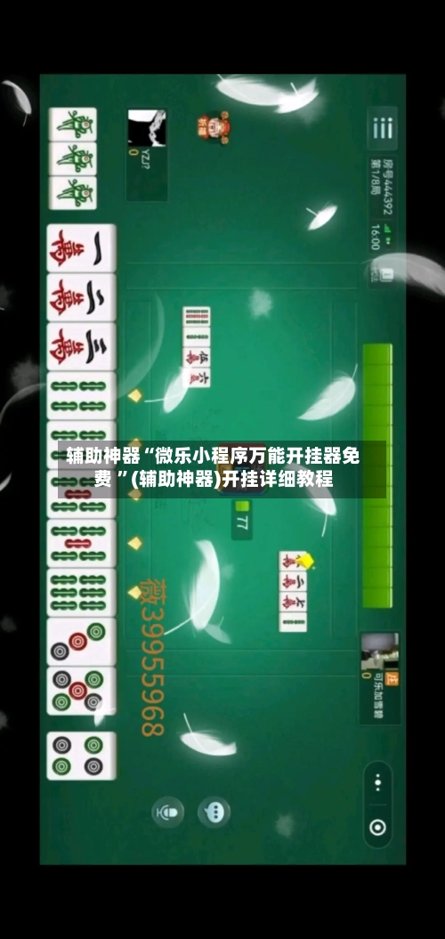 辅助神器“微乐小程序万能开挂器免费 ”(辅助神器)开挂详细教程-第2张图片