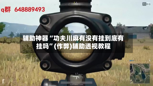 辅助神器“功夫川麻有没有挂到底有挂吗”(作弊)辅助透视教程