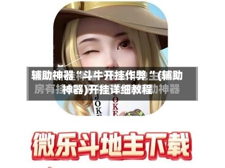 辅助神器“斗牛开挂作弊 ”(辅助神器)开挂详细教程-第3张图片