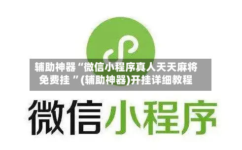 辅助神器“微信小程序真人天天麻将免费挂 	”(辅助神器)开挂详细教程-第3张图片