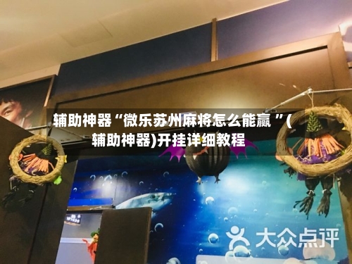 辅助神器“微乐苏州麻将怎么能赢 ”(辅助神器)开挂详细教程