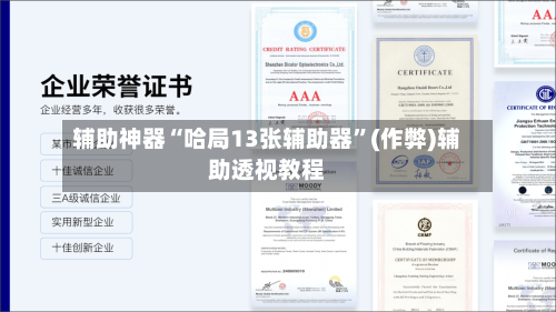 辅助神器“哈局13张辅助器”(作弊)辅助透视教程