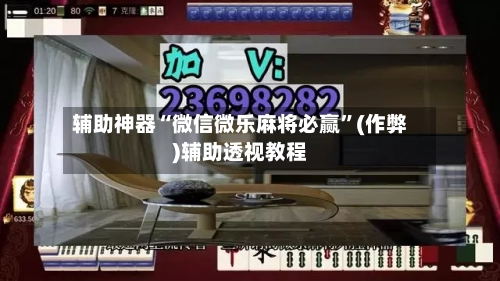 辅助神器“微信微乐麻将必赢”(作弊)辅助透视教程-第2张图片