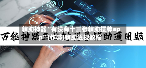 辅助神器“有没有十三张辅助摆牌app”(作弊)辅助透视教程-第2张图片