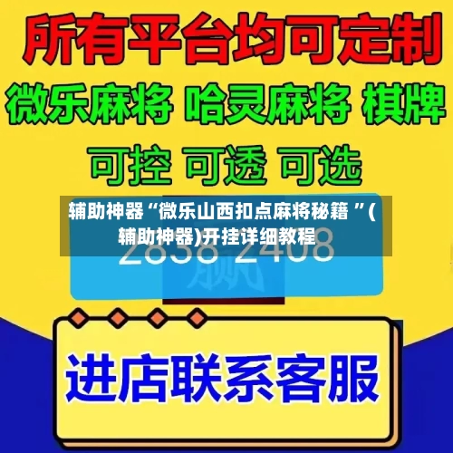 辅助神器“微乐山西扣点麻将秘籍 ”(辅助神器)开挂详细教程