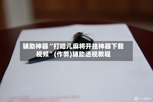 辅助神器“打哈儿麻将开挂神器下载视频”(作弊)辅助透视教程-第3张图片