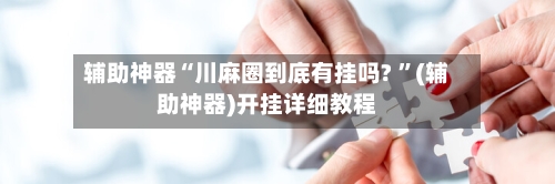 辅助神器“川麻圈到底有挂吗? ”(辅助神器)开挂详细教程