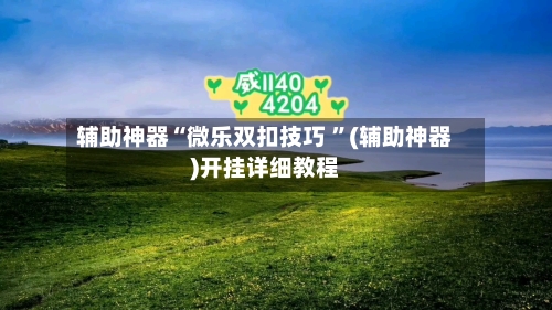 辅助神器“微乐双扣技巧 ”(辅助神器)开挂详细教程
