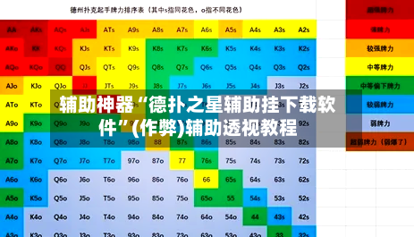 辅助神器“德扑之星辅助挂下载软件”(作弊)辅助透视教程-第2张图片