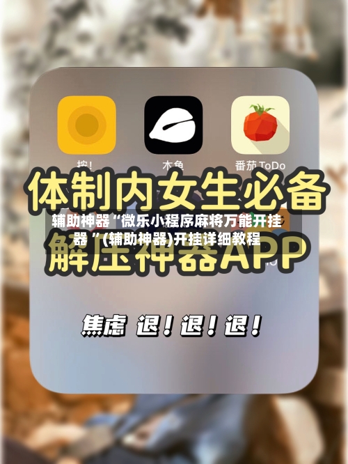 辅助神器“微乐小程序麻将万能开挂器 ”(辅助神器)开挂详细教程-第2张图片